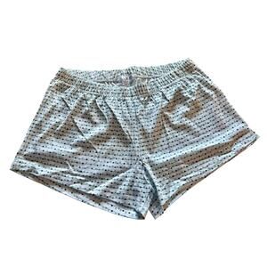 Lake Pajamas Pima Cotton Classic Green Garland Short NWT Sz S